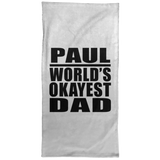 Paul World's Okayest Dad - Hand Towel