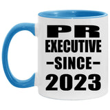Pr Executive Since 2023 - 11oz Accent Mug Blue