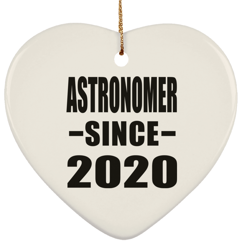 Astronomer Since 2020 - Heart Ornament