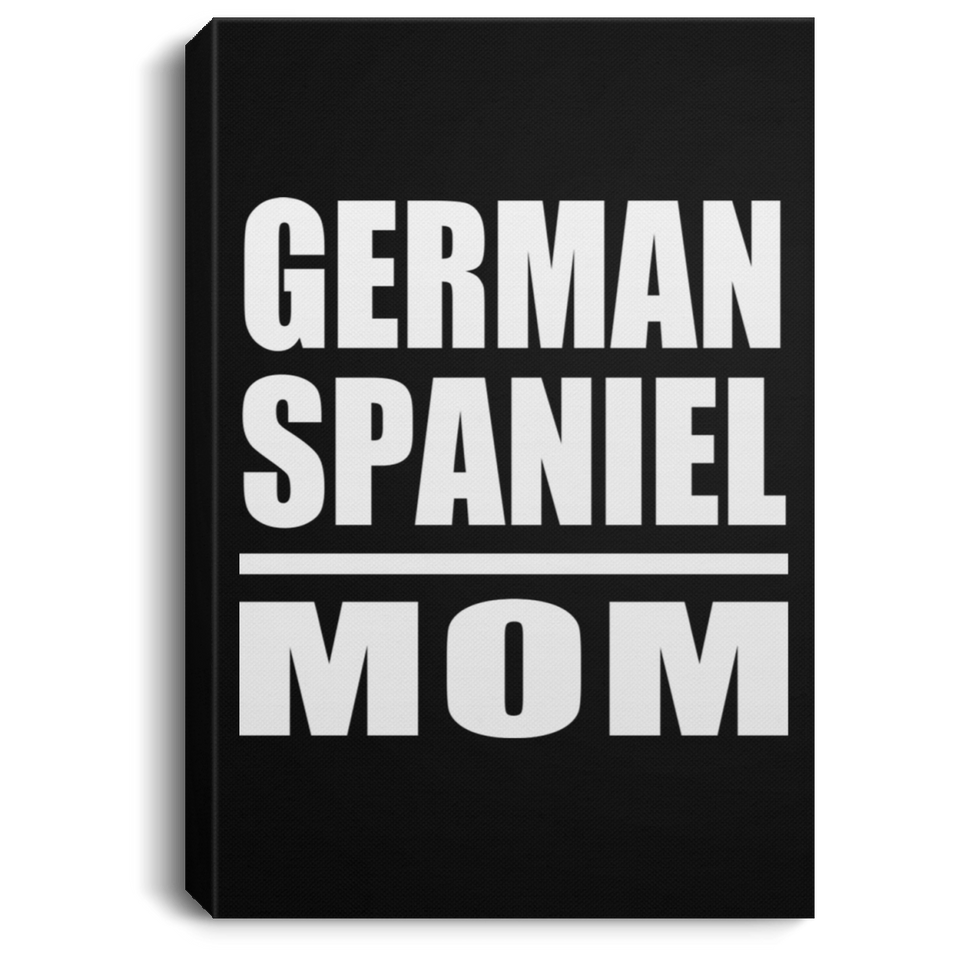 German Spaniel Mom - Canvas Portrait