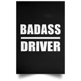 Badass Driver - Poster Portrait