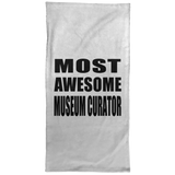 Most Awesome Museum Curator - Hand Towel