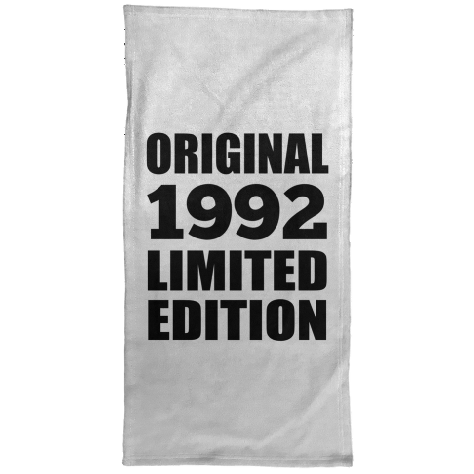 32nd Birthday Original 1992 Limited Edition - Hand Towel