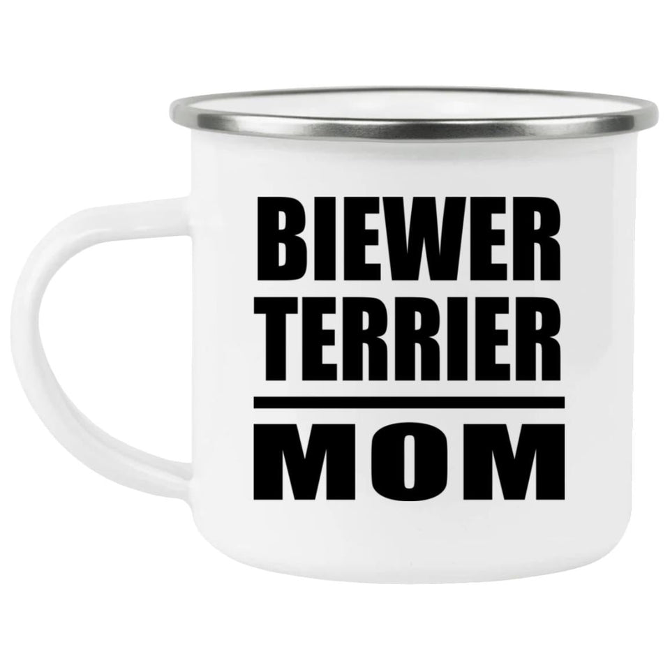 Biewer Terrier Mom - 12oz Camping Mug