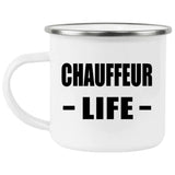 Chauffeur Life - 12oz Camping Mug