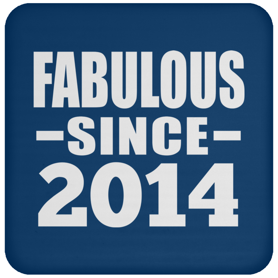 10th Birthday Fabulous Since 2014 - Drink Coaster
