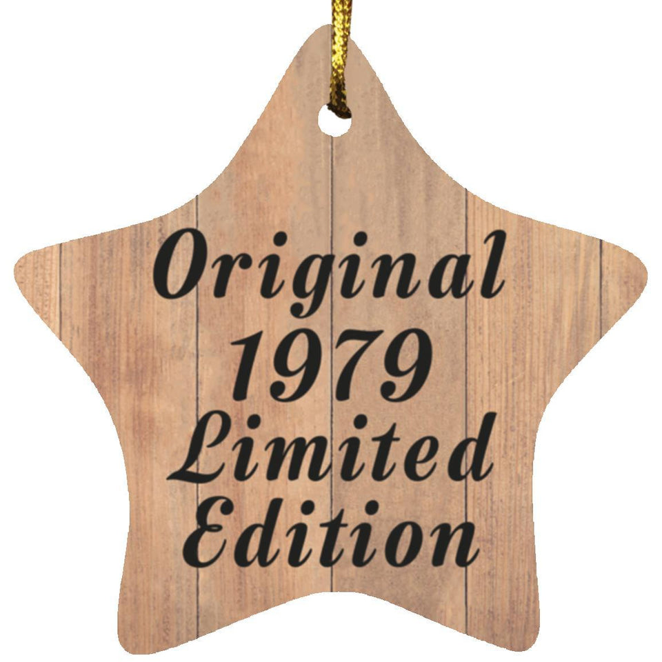 45th Birthday Original 1979 Limited Edition - Star Ornament C