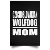 Czechoslovakian Wolfdog Mom - Poster Portrait