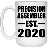 Precision Assembler Established EST. 2020 - 15oz Coffee Mug