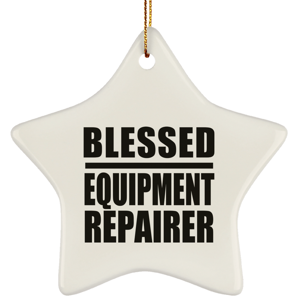 Blessed Equipment Repairer - Star Ornament