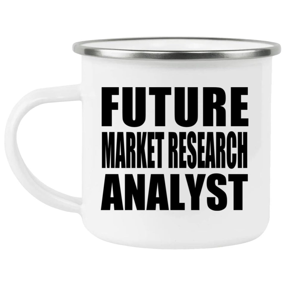 Future Market Research Analyst - 12oz Camping Mug