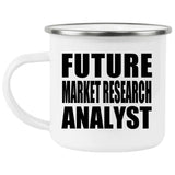 Future Market Research Analyst - 12oz Camping Mug