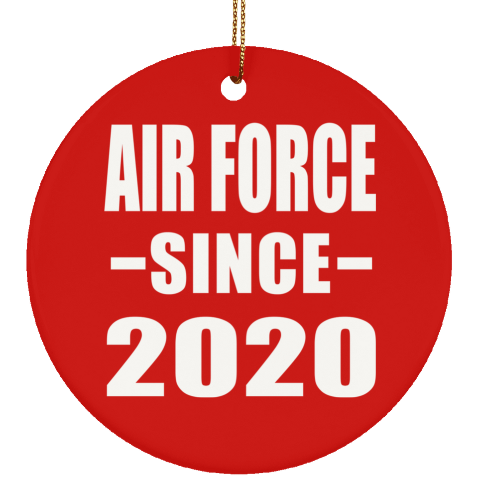 Air Force Since 2020 - Circle Ornament