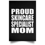 Proud Skincare Specialist Mom - Poster Portrait
