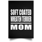Soft Coated Wheaten Terrier Mom - Poster Portrait