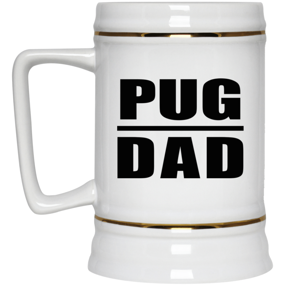 Pug Dad - Beer Stein