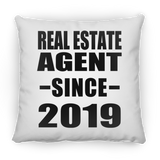 Real Estate Agent Since 2019 - Throw Pillow