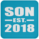 Son Established EST. 2018 - Drink Coaster