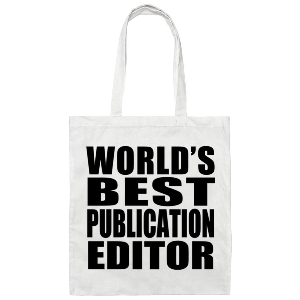 World's Best Publication Editor - Tote Bag White