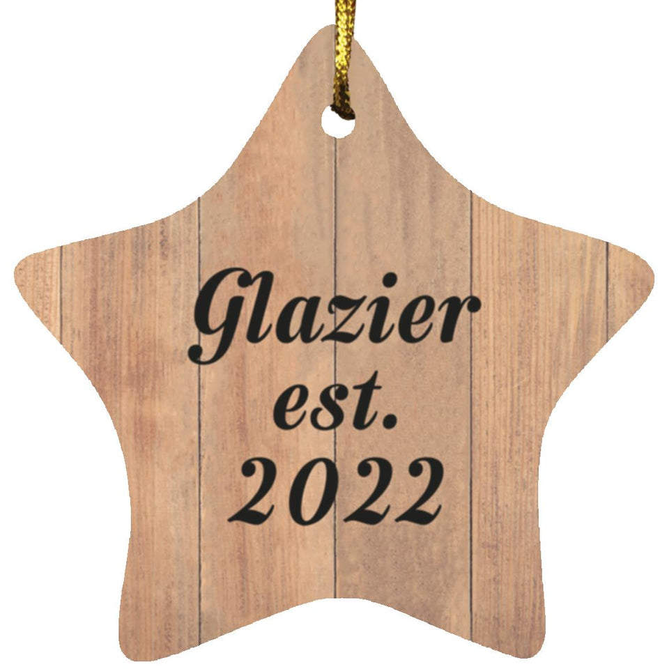 Glazier Established Est. 2022 - Star Ornament C