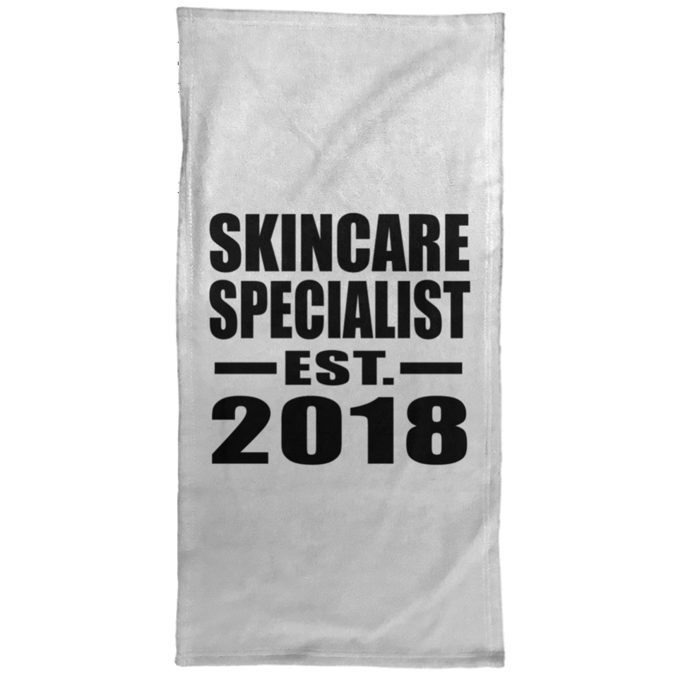 Skincare Specialist Established EST. 2018 - Hand Towel