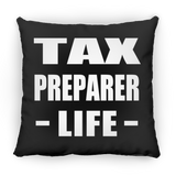 Tax Preparer Life - Throw Pillow Black