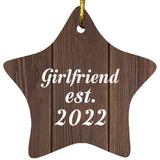 Girlfriend Established Est. 2022 - Star Ornament D