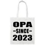 Opa Since 2023 - Tote Bag White