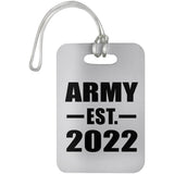 Army Established EST. 2022 - Luggage Bag Tag