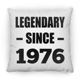 48th Birthday Legendary Since 1976 - Throw Pillow