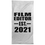 Film Editor Established EST. 2021 - Hand Towel