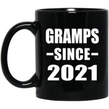 Gramps Since 2021 - 11oz Coffee Mug Black