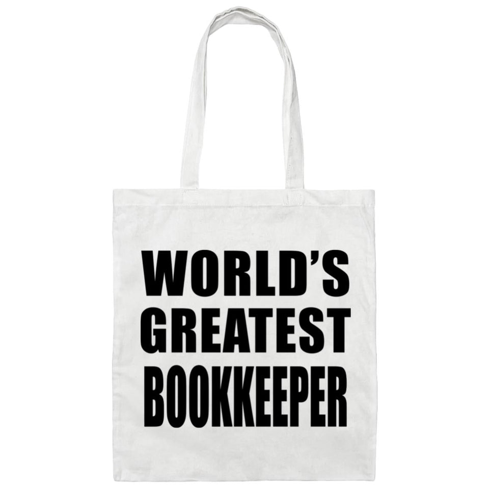 World's Greatest Bookkeeper - Tote Bag White
