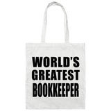 World's Greatest Bookkeeper - Tote Bag White