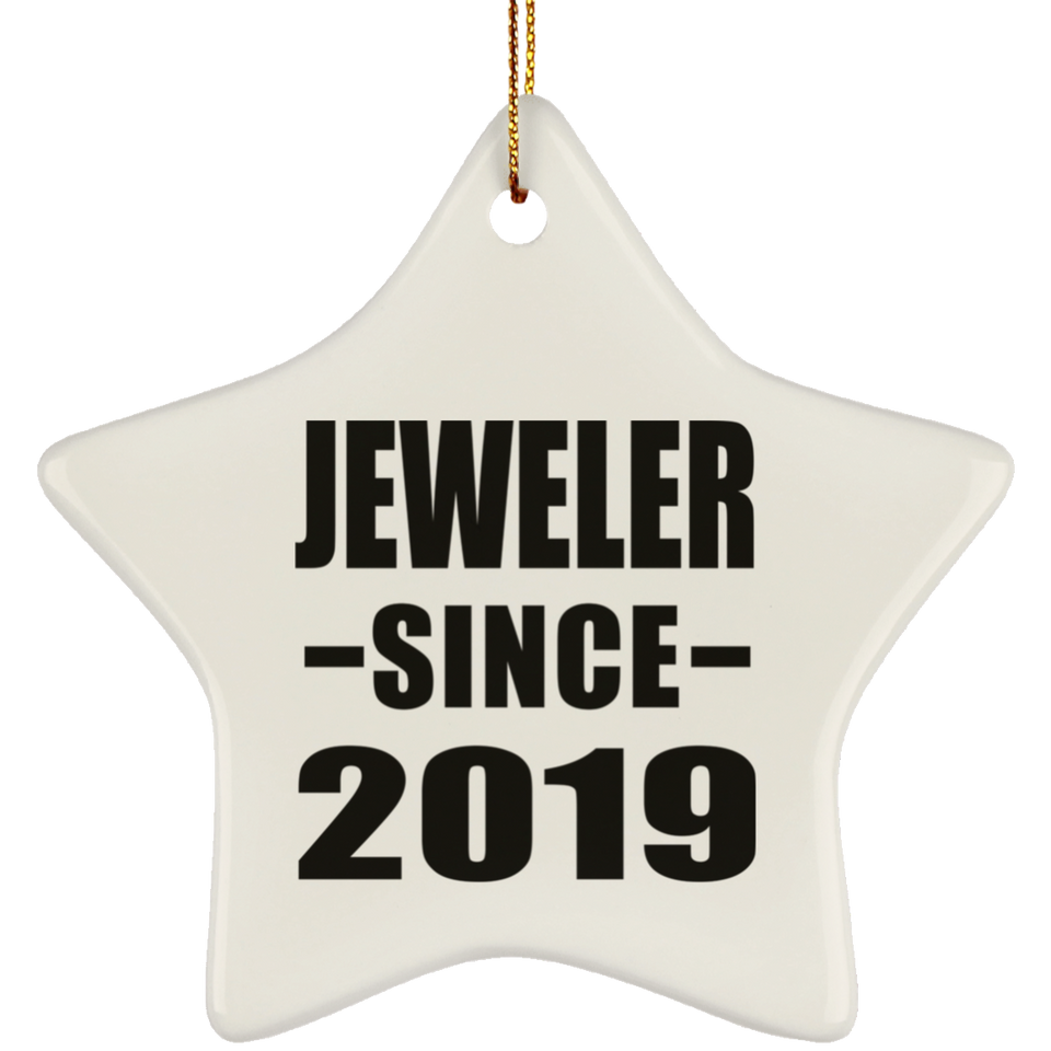 Jeweler Since 2019 - Star Ornament