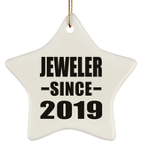 Jeweler Since 2019 - Star Ornament