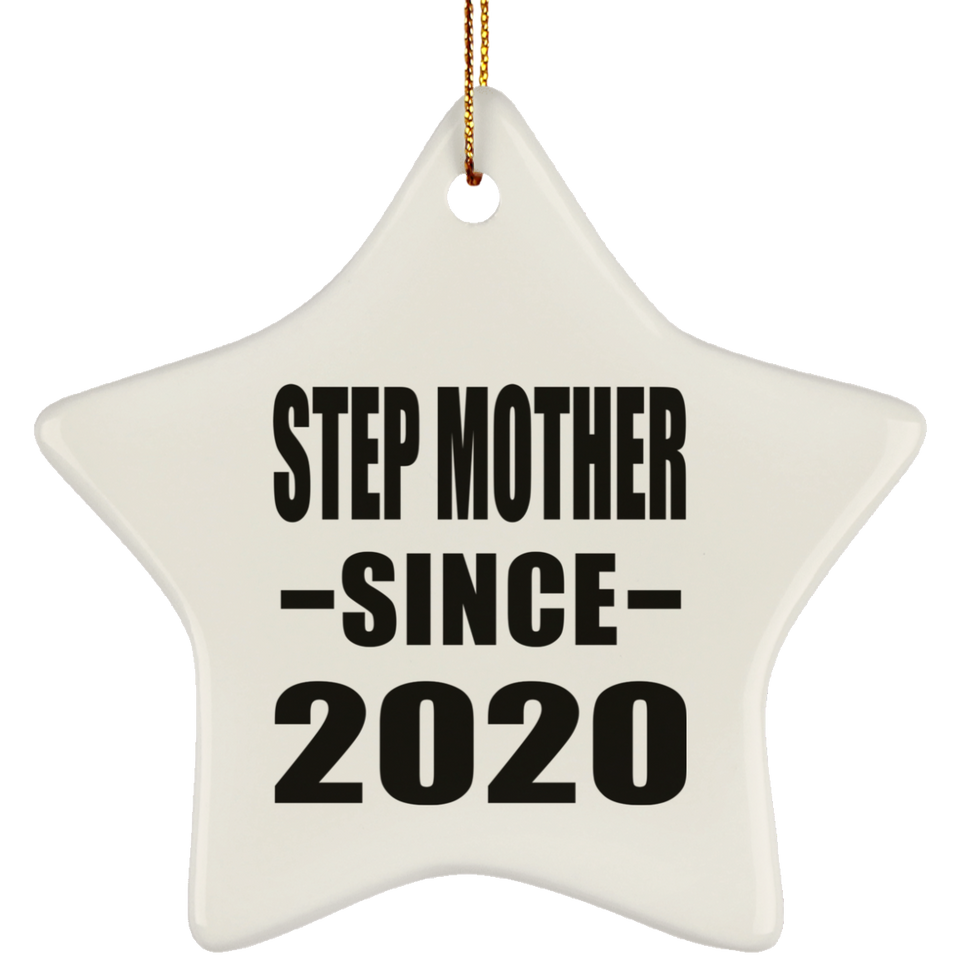 Step Mother Since 2020 - Star Ornament