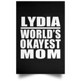 Lydia World's Okayest Mom - Poster Portrait