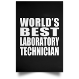 World's Best Laboratory Technician - Poster Portrait