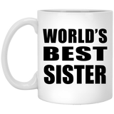 World's Best Sister - 11 Oz Coffee Mug