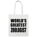 World's Greatest Zoologist - Tote Bag White