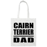 Cairn Terrier Dad - Tote Bag White