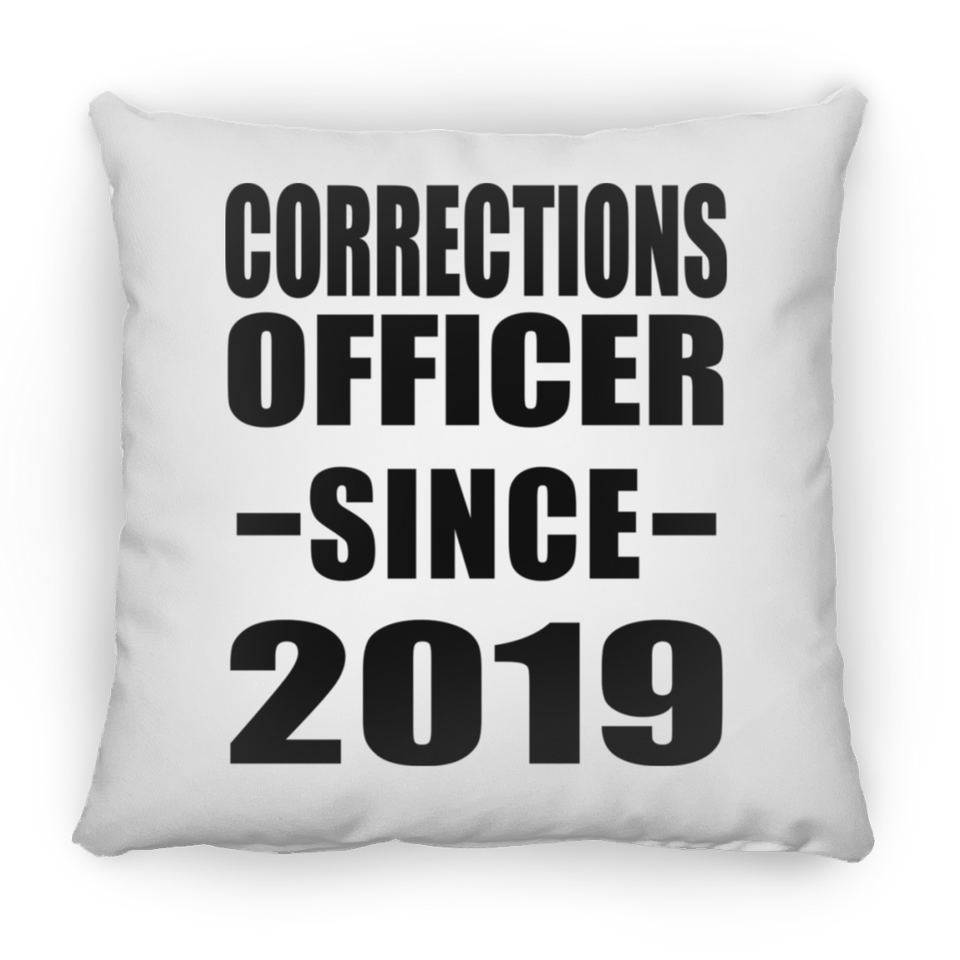 Corrections Officer Since 2019 - Throw Pillow