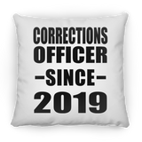 Corrections Officer Since 2019 - Throw Pillow