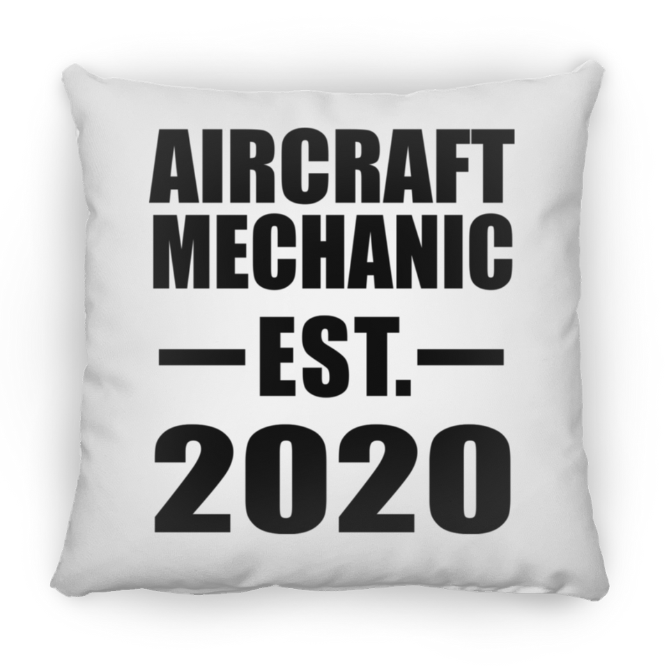 Aircraft Mechanic Established EST. 2020 - Throw Pillow