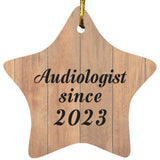 Audiologist Since 2023 - Star Ornament C