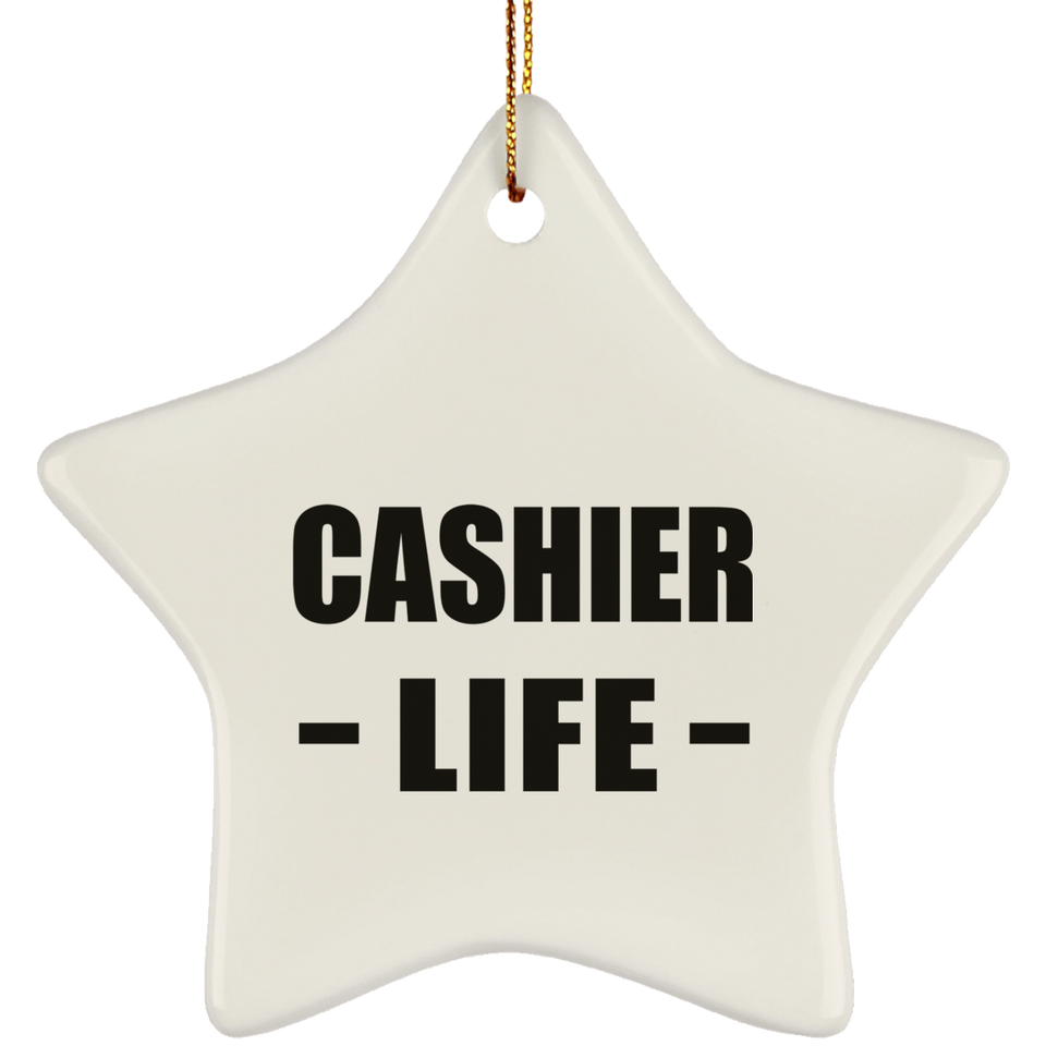 Cashier Life - Star Ornament