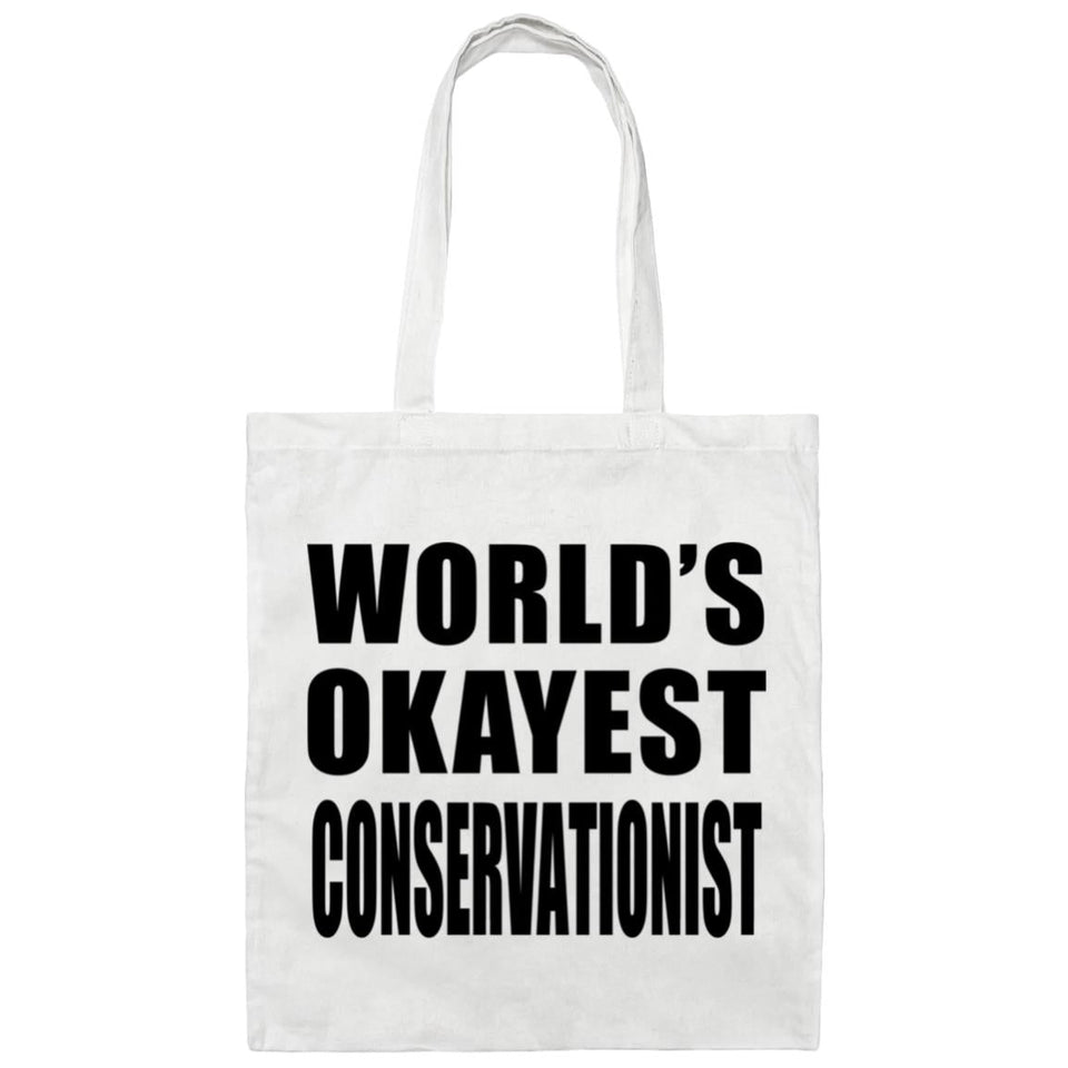 World's Okayest Conservationist - Tote Bag White