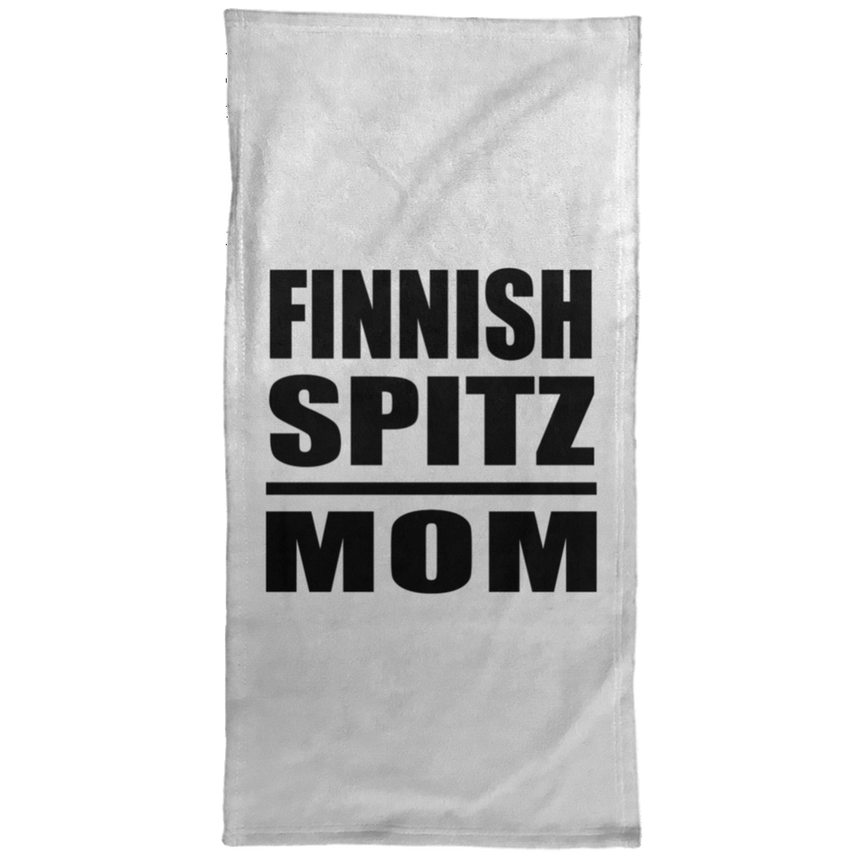 Finnish Spitz Mom - Hand Towel