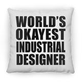 World's Okayest Industrial Designer - Throw Pillow